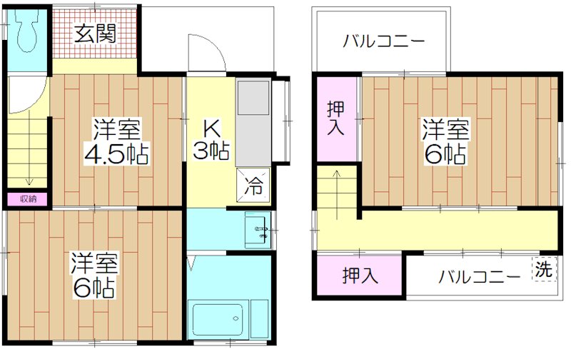 伊澤貸家 間取り