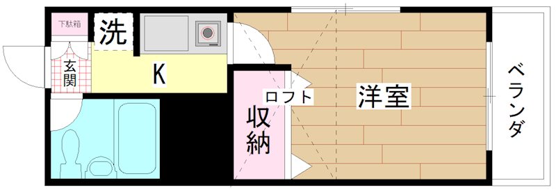 ドミールU 間取り