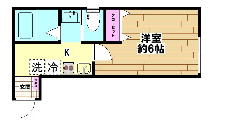 La Luce西新井宿 間取り