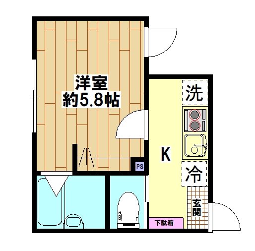メゾン・トータス川口 間取り