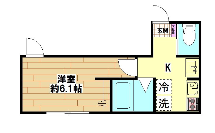 メゾン・トータス川口 間取り