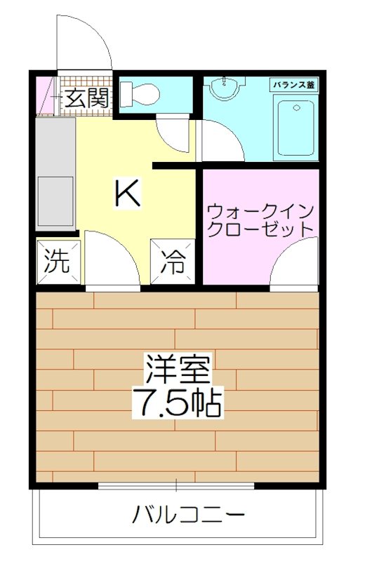 ネット第７７ビル 間取り