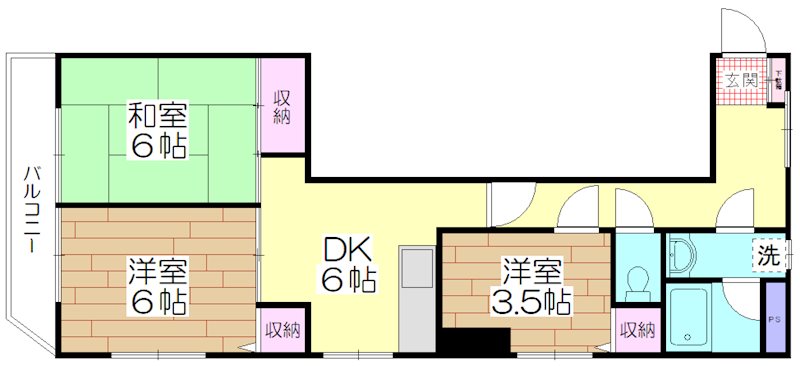 アルカディア 間取り