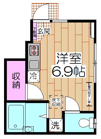 フェリシテ北千住 間取り