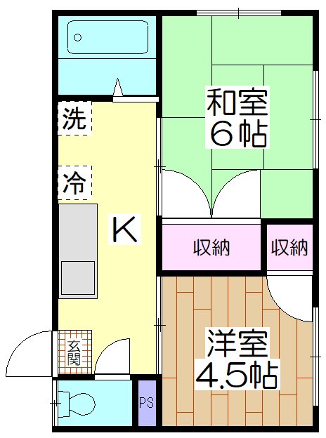 グリーンハウス 間取り