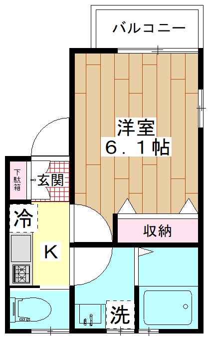 リッツハウス北千住   間取り