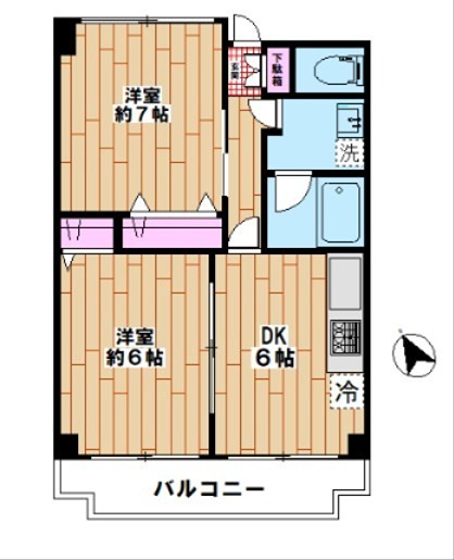 サンファミリー徳岡  間取り