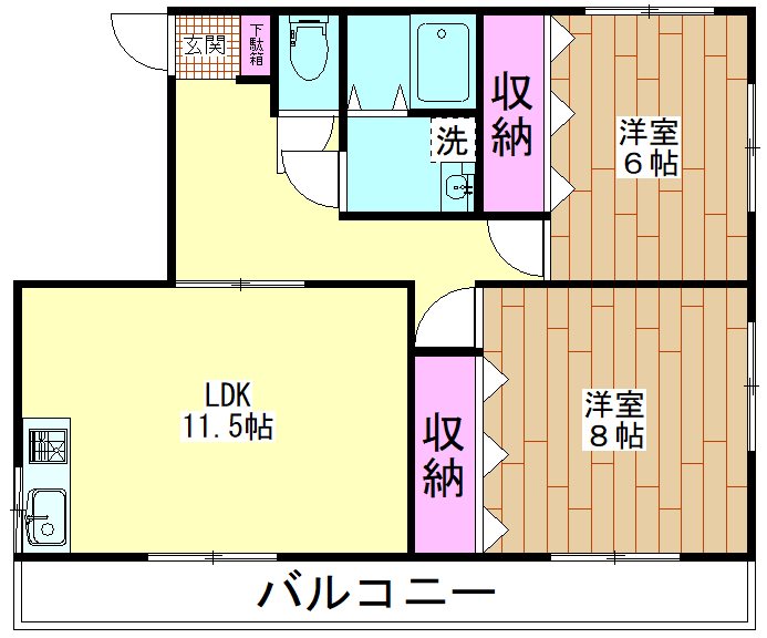 アビ・フラテランツァ 間取り