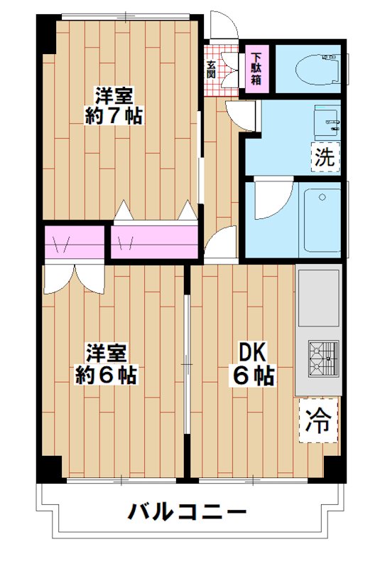 サンファミリー徳岡  間取り