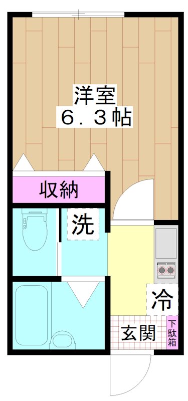 ル・グラン・ソレイユ五反野 間取り