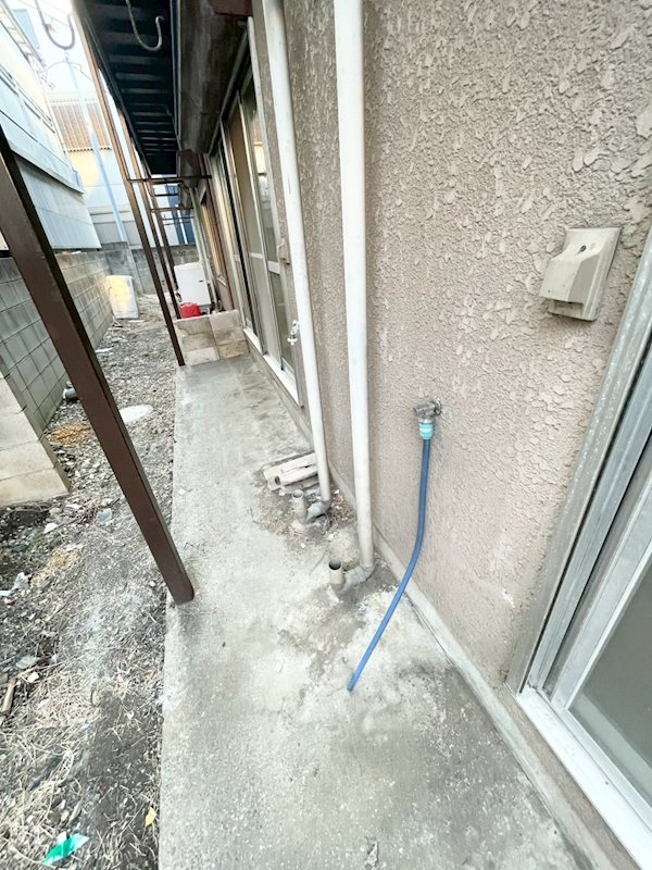 ときわ荘 ベランダ