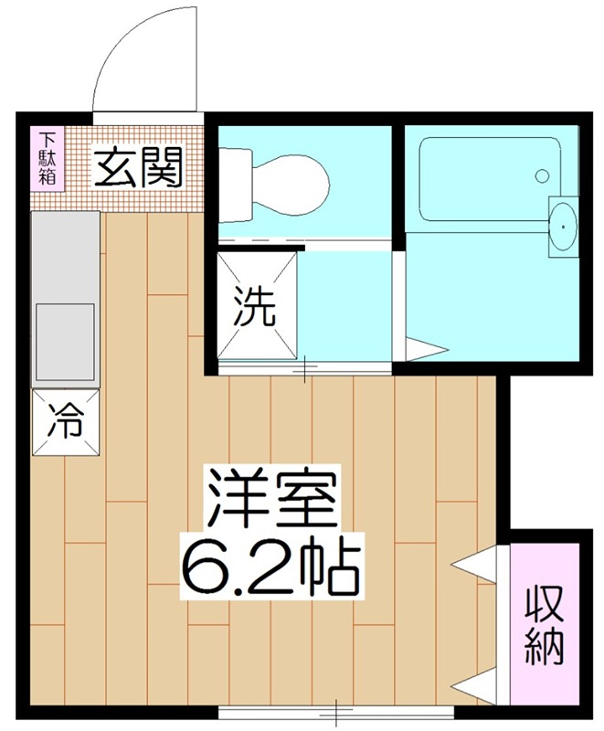 クオーレ梅島 間取り