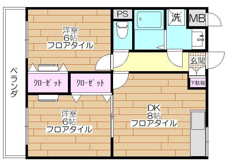 グランゲート   間取り