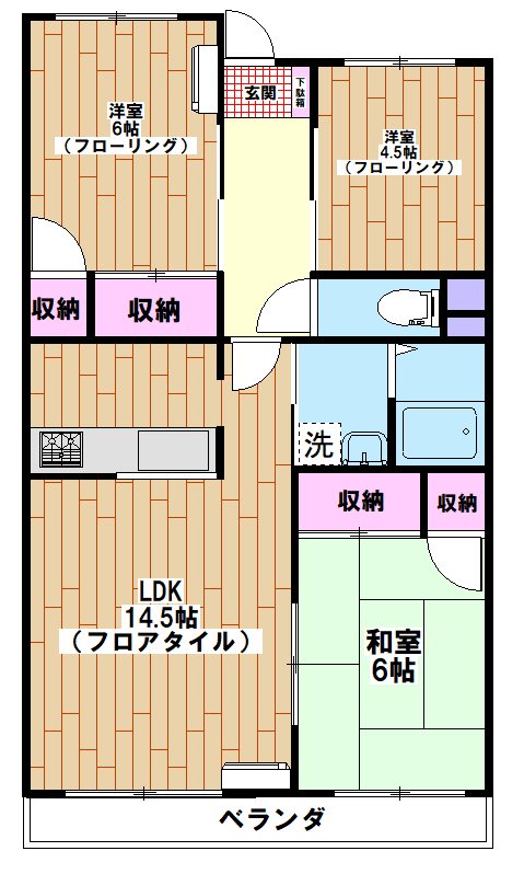 アーバンコート・タカサ 間取り