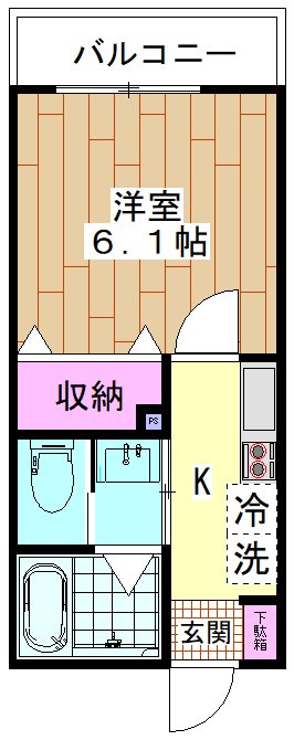 COZY千代田  間取り