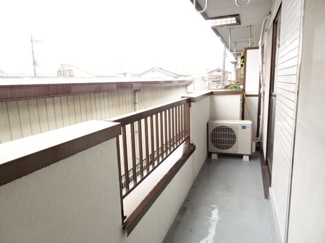 ソレイユ ベランダ