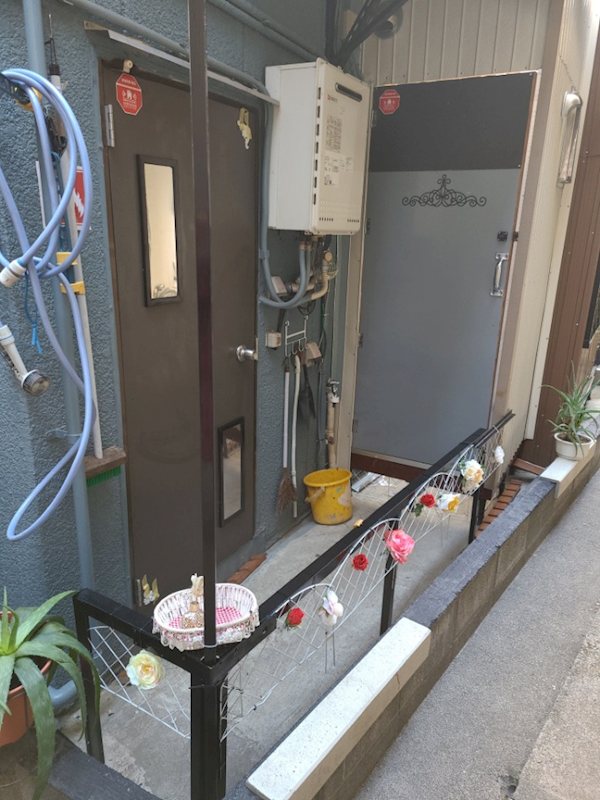 興野戸建1F ベランダ