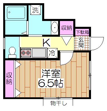 イーストパーク梅島 間取り