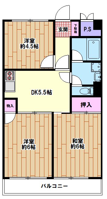 カーサワカバヤシ 間取り