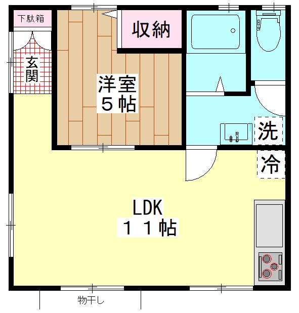 ホワイトハイツ  間取り