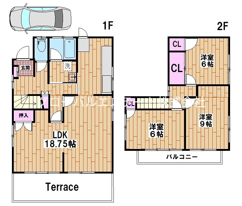 与野本町戸建 間取り