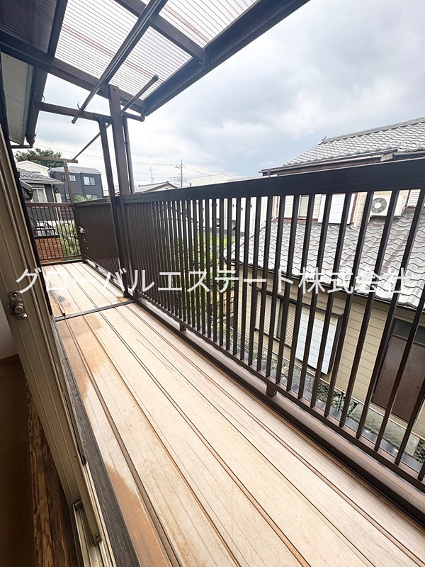与野本町戸建 ベランダ