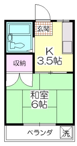 大京コーポマンション  間取り