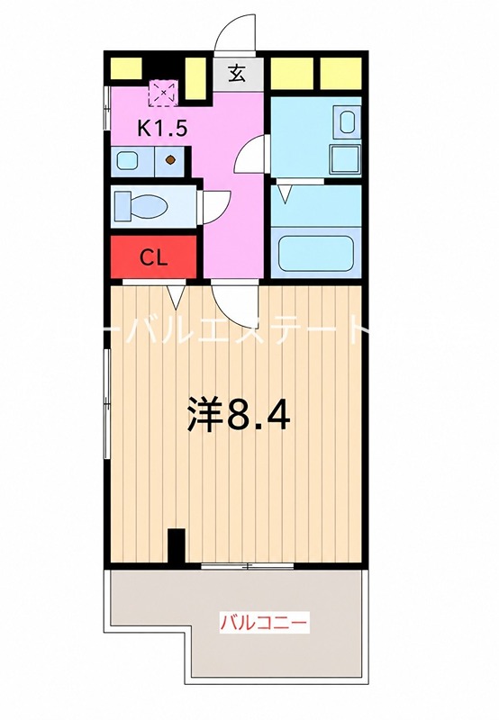 kyowa sumiyoshi bldg 間取り