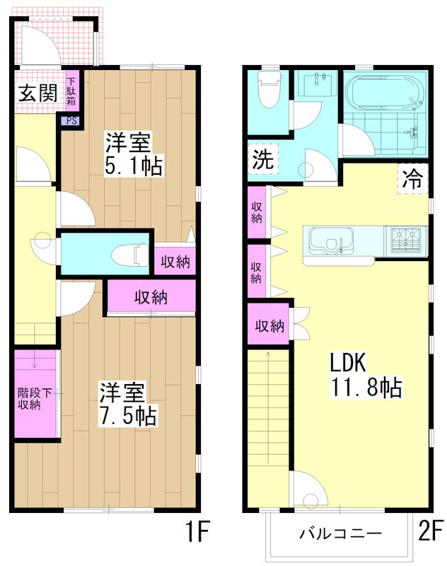 シャトン 間取り