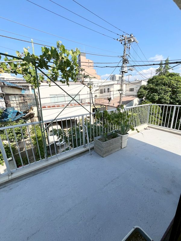 川西邸 ベランダ