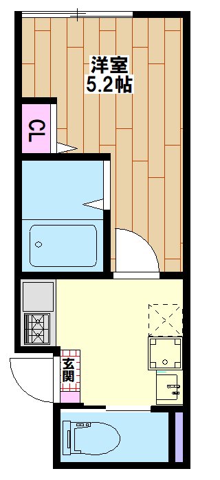 ベルテイン関原 間取り
