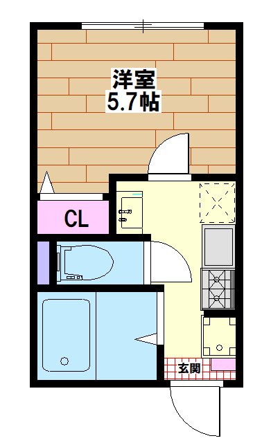 ベルテイン関原 間取り