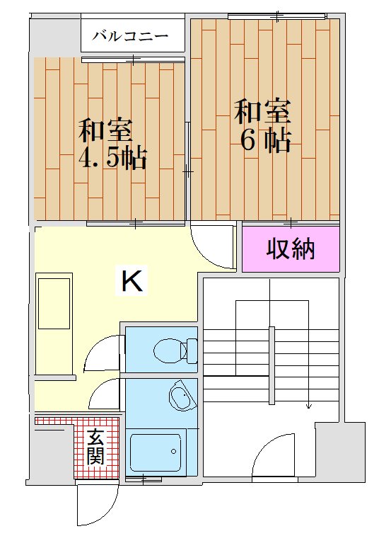 三昌ハイツ   間取り