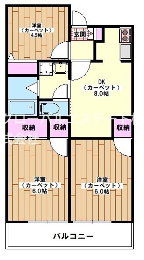 ガーデンヒル牛込  間取り