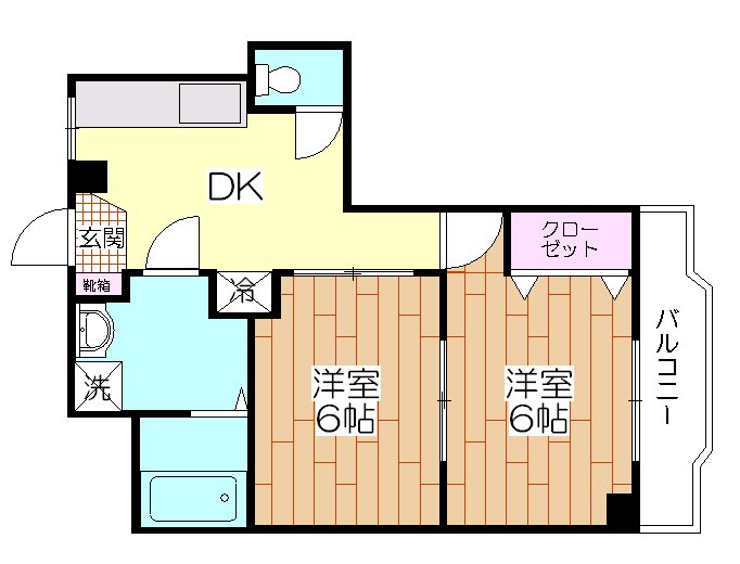 メゾン中台 間取り