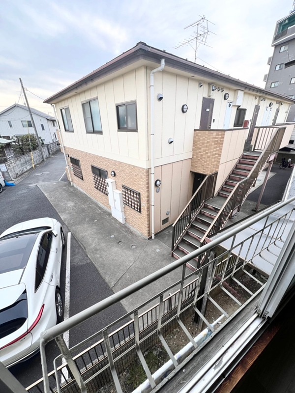 カトレア荘 ベランダ