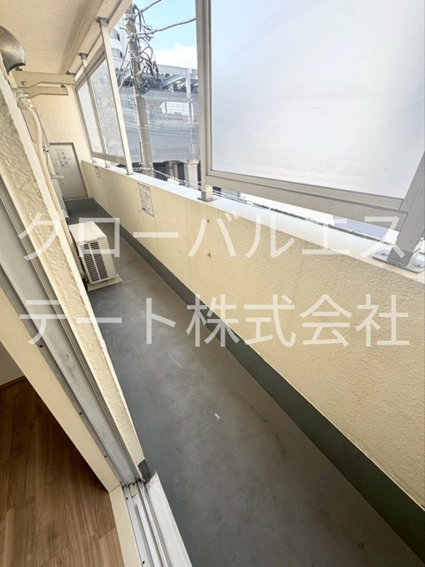 竹の塚STハイツ川津ビル ベランダ
