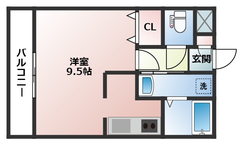 アムールエスパス 間取り