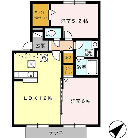 花多来館Ｃ棟 間取り