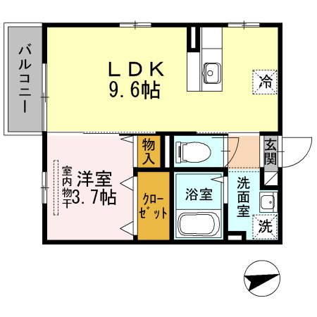 リーフコート星ヶ丘 間取り