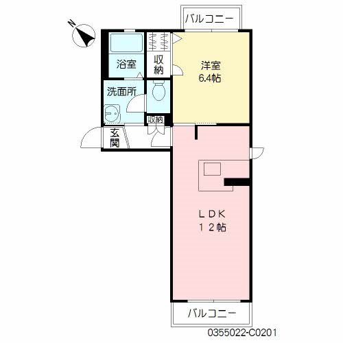 エスペランサ・ノイＣ棟 間取り