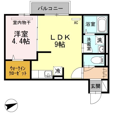 カズコートＡ 間取り
