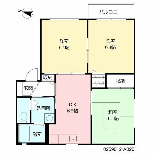 アルトリザイヤ　A棟 間取り