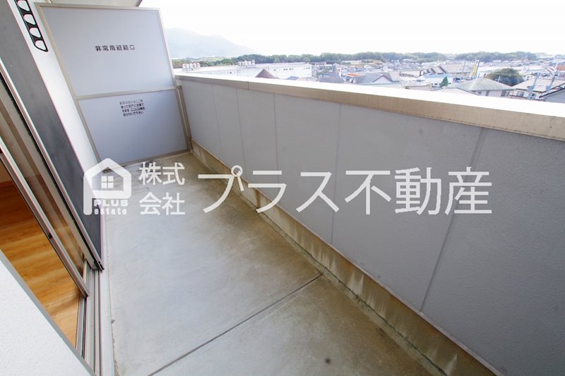 グランドハイツ馬場山緑 ベランダ