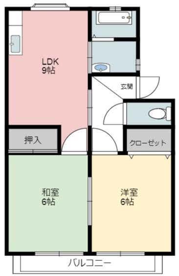 コーポ豊栄2 間取り
