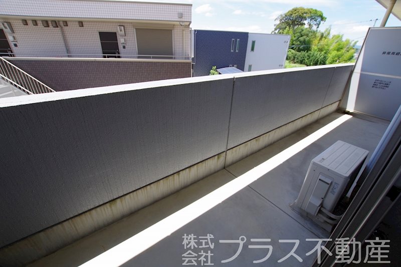 グランドハイツ馬場山緑 ベランダ