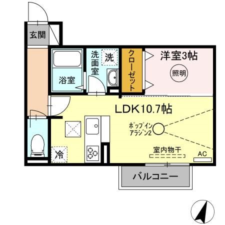 プレステージⅢ 間取り