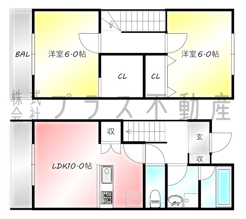プランドール馬場山 間取り