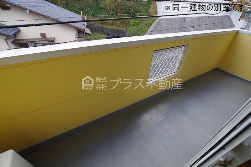 クレアールライフ宮若 A棟 ベランダ