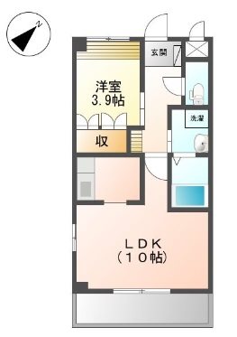 ラルーチェ　サンリッチ 間取り